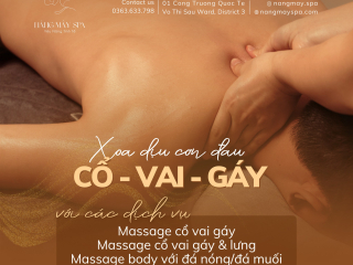 XOA DỊU CƠN ĐAU CỔ VAI GÁY 