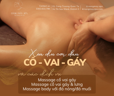 XOA DỊU CƠN ĐAU CỔ VAI GÁY 