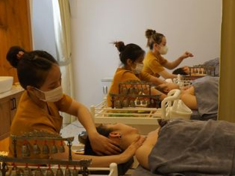 Trải nghiệm gội đầu 
