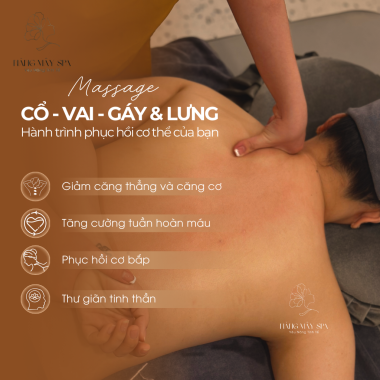 MASSAGE CỔ VAI GÁY & LƯNG 60P
